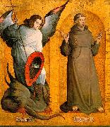 Saints Michael and Francis Juan de Flandes